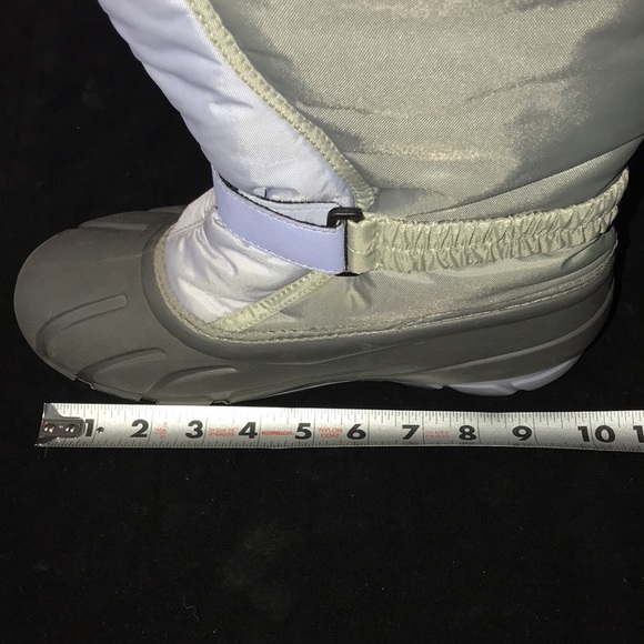 Women’s SOREL Snow Boots Youth Size 6 Lavendar / Gray Blue / Gray NY1810… - Picture 10 of 12